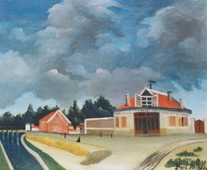 De stoelenfabriek in Alfortville, ca. 1897